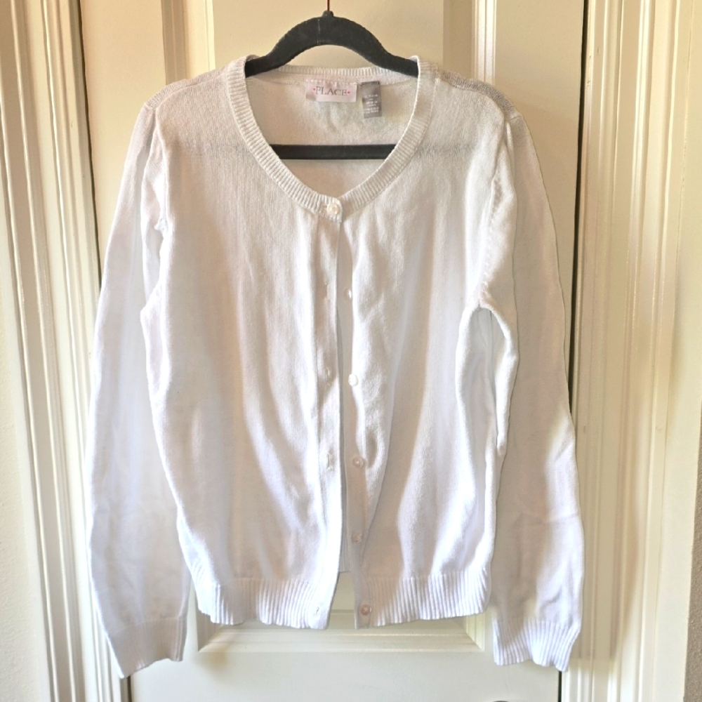 Place White Knit Sweater